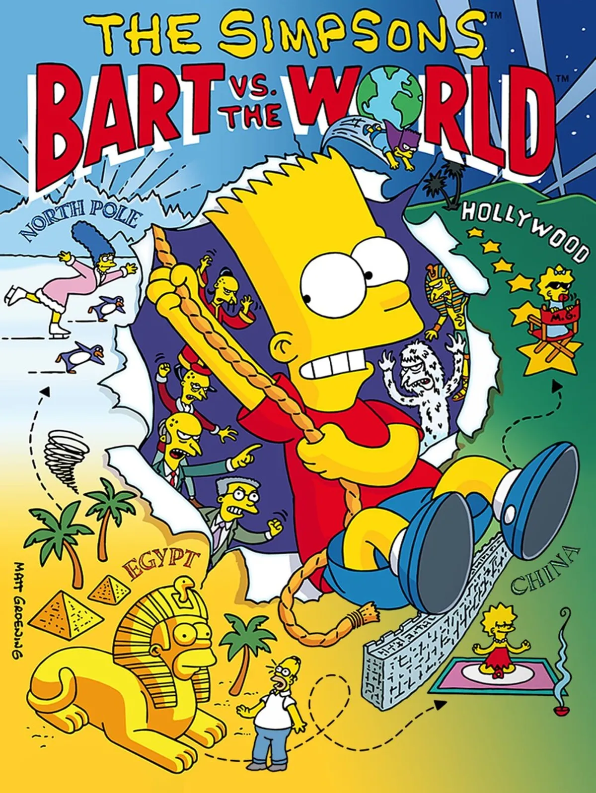 The Simpsons: Bart vs the World